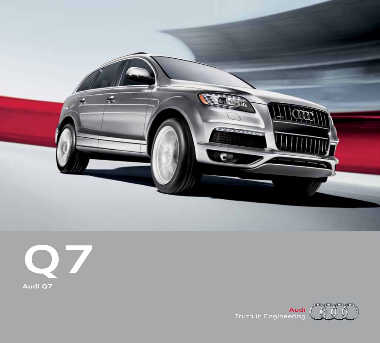 2012 Audi Q7 Brochure